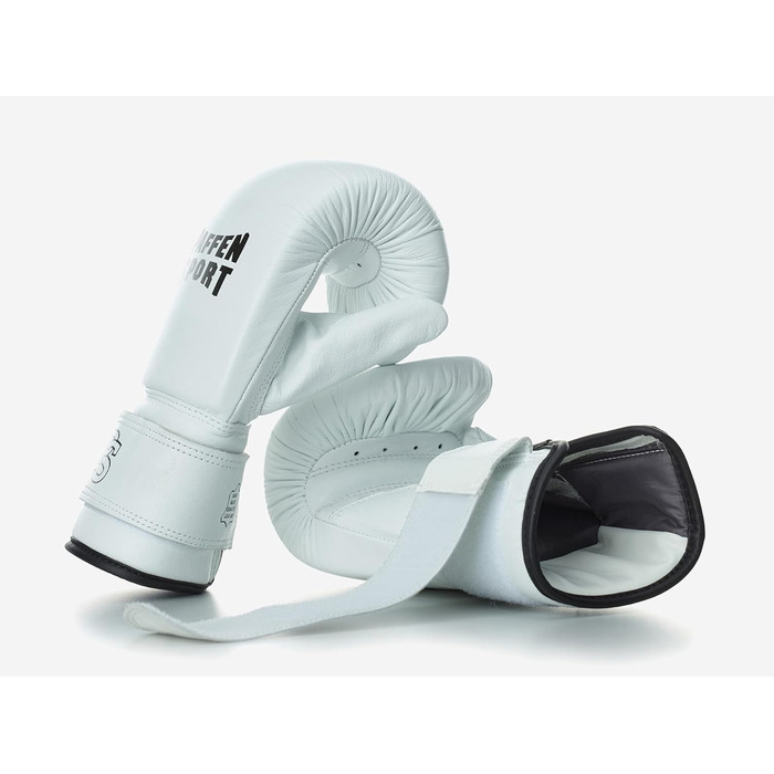 Боксерські рукавички Paffen Sport PRO для занять на мішку (груші) L-XL білі