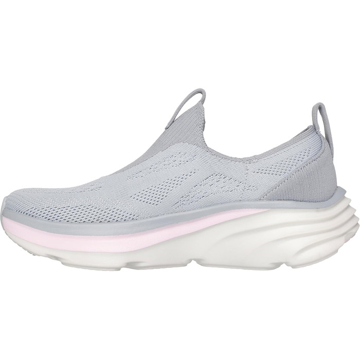 Жіночі кросівки Skechers D'lux Vapor Evening Glow, білі, багатокольорові (37 EU, сірий, рожевий)
