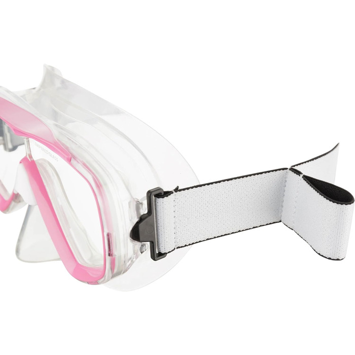 Маска для снорклінгу Cressi Estrella Jr. (Прозора/Рожева) – дитяча маска для дайвінгу та снорклінгу