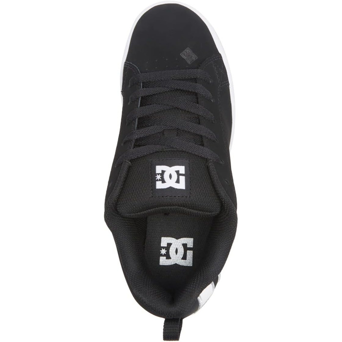 Кросівки DC Shoes Court Graffik для жінок, чорно-білі, розмір 37.5 EU