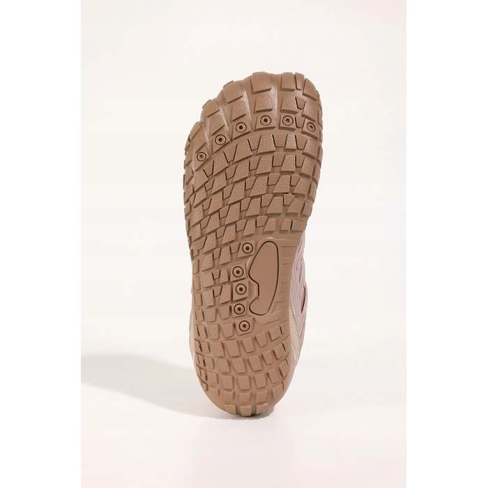 Жіноче спортивне взуття Barefoot (широкі), бежеве, на шнурівці, комфортні, р. 39