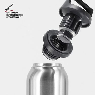 Термос пляшка SIGG Hot & Cold 0.5 л, ізольована, нержавіюча сталь, без BPA, герметична