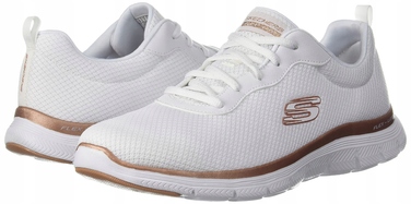 Жіночі кросівки SKECHERS Flex Appeal 4.0 Brilliant View, білі, 38 EU