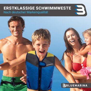 Дитячий жилет для плавання Bluemarina Laguna | Розміри для малюків та немовлят | Допомога у навчанні плаванню