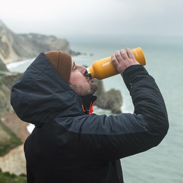 Фляга Super Sparrow з нержавіючої сталі - 350мл/500мл/620мл/750мл/1л - Термос-фляга, без BPA, для дітей, спорту, школи, фітнесу - з 2 кришками