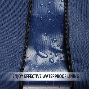 Чохол для сноуборду TurnWay | Водонепроникний, для транспортування та зберігання | Підходить для сноубордів до 165 см | Для чоловіків, жінок та молоді