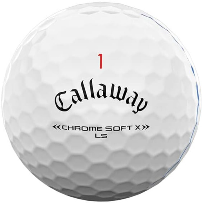 Гольф-м'ячі Callaway Chrome Soft X LS 2022, преміум якість