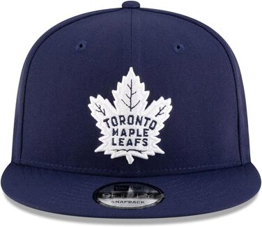 Кепка New Era NHL з логотипом команди Toronto Maple Leafs, регульована, 9Fifty, Snapback