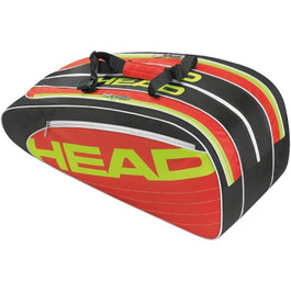 Тенісна сумка HEAD Elite Combi, чорна, 75x32,5x30,5 см, 55 л