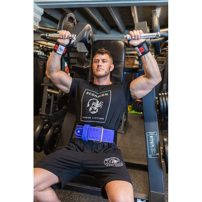 Scorpion Power Lifting – шкіряний пояс для пауерліфтингу, стандартний змагальний пояс для важкої атлетики