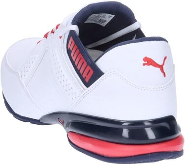 Чоловічі кросівки PUMA Enzin SL V2 для бігу та вулиці (43 EU, білий, червоний, темно-синій)