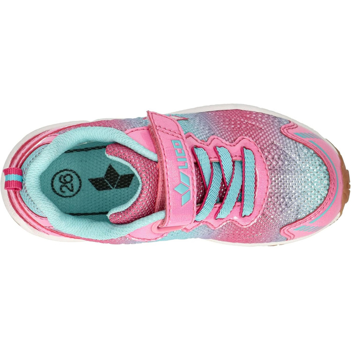 Дитячі кросівки Lico Flori Vs (33 EU, Рожево-бірюзові)