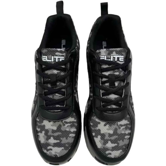 Чоловічі боулінг-шоу ELITE Pinnacle – легкі, зручні, з універсальними підошвами, сірі, камуфляж, 48 EU (44 EU, сірий камуфляж)