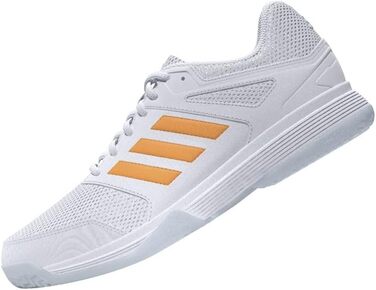 Жіноче взуття для залу Adidas Speedcourt - розмір 38 2/3 EU, білий, помаранчевий, блакитний