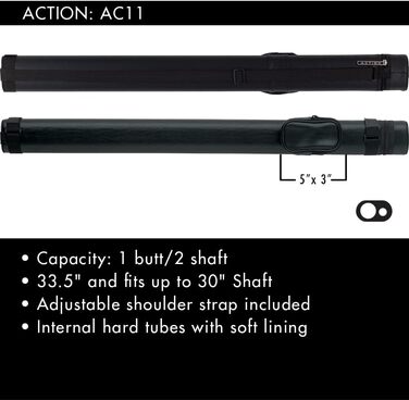 Набір для басейну Action Vinyl Pool Queue (1 кий та 1 шок) сірого кольору