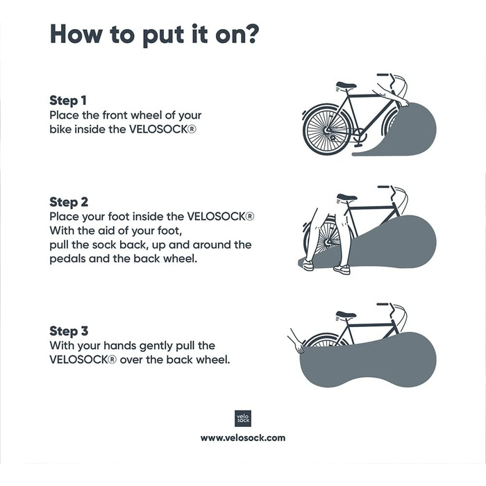 Чохол для велосипеда Velo Sock ICY Lemon, універсальний, для дорослих, жовтий