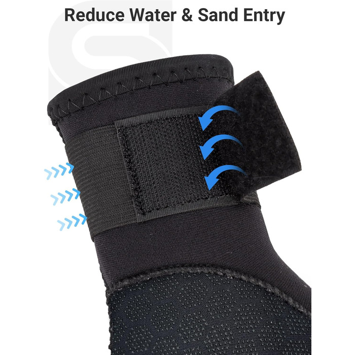 Рукавички з неопрену Sushall для чоловіків, 3 шт. - водолазні рукавички для дайвінгу, серфінгу, снорклінгу (L, чорний)