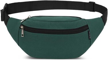 Сумка на пояс Bauchtasche унісекс (33x6.5x14 см), оливкова - для спорту, фітнесу, велосипеда, кемпінгу. З відділенням для телефону