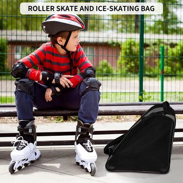 Сумка для роликових ковзанів MXiiXM, дихаюча, з регульованим плечовим ременем, для жінок, чоловіків, дітей та дорослих, аксесуари для роликових ковзанів
