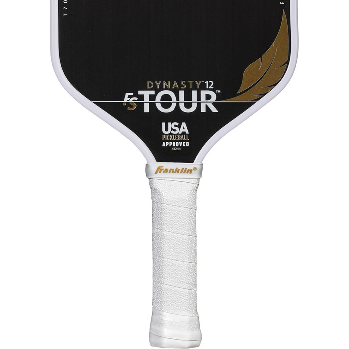Franklin Sports Pro Pickleball Paddel FS Tour Featherweight – Легка ракетка для піклболу з карбоновим покриттям, схвалена USA Pickleball
