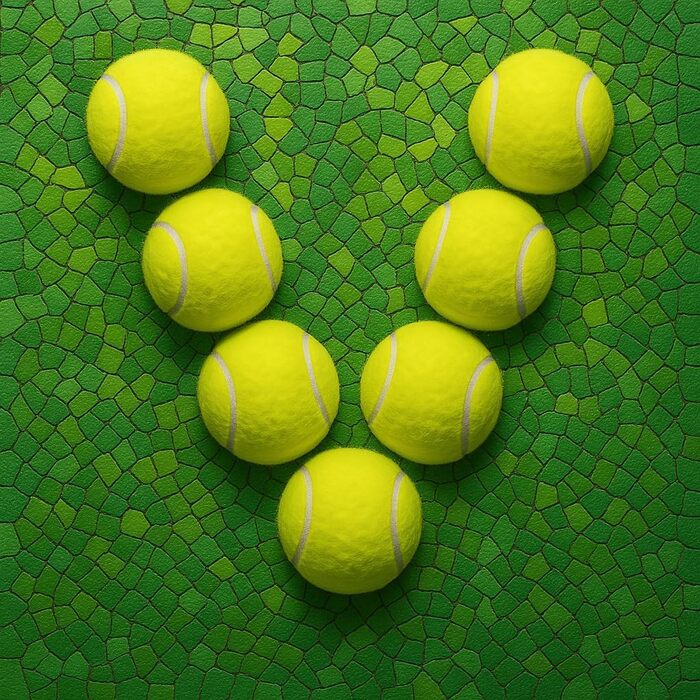 Тенісні м'ячі VIV: тренувальні, для собак, офіційний розмір, 6.3 см