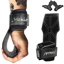 NetroxSports Soft Grips – Фітнес-ремні для важкої атлетики, бодібілдингу та силових тренувань – для жінок та чоловіків