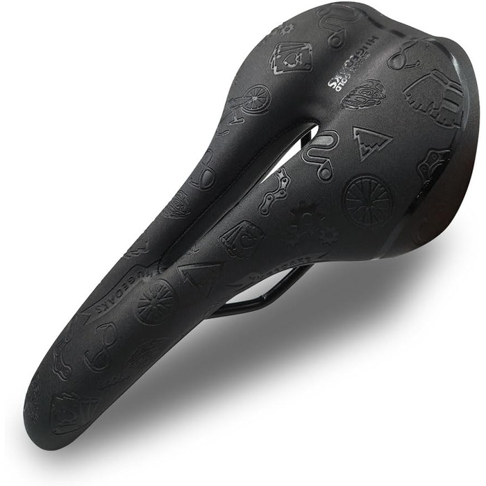 Велосипедне сідло HUGEOAKS для чоловіків та жінок: комфортне, для MTB, шосе, тренажера, DH, BMX