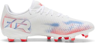 Жіночі футбольні бутси PUMA Future 8 Play FG/AG, 40 EU, білий, чорний, червоний