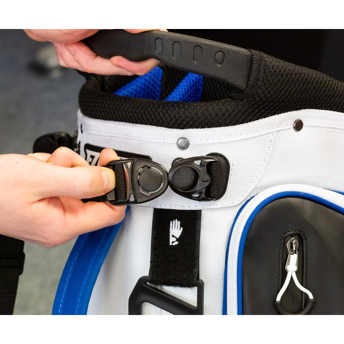 Сумка для гольфу Eze 74 Stand Bag - сіра/чорна, унісекс, для дорослих