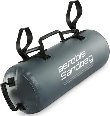 Фітнес мішок із піском aerobis® до 30 кг – універсальний силовий тренажер, вага регулюється, преміум-якість, для функціональних тренувань