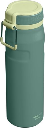 Термос-пляшка STANLEY 1913 IceFlow Bottle Twist Flip 0.47L, сталева вакуумна пляшка для напоїв (Shale)