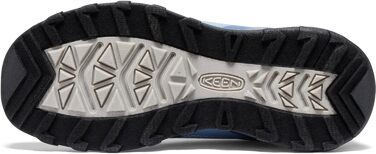 KEEN Wanduro Low - водонепроникні трекінгові черевики для дітей та дорослих (36 EU, Vintage Indigo Scarlet Ibis)