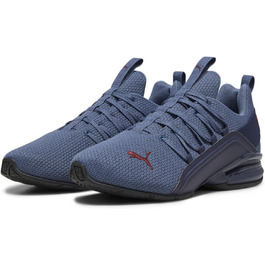 Кросівки PUMA Tazon 6 для чоловіків, крос-тренінг, 45 EU, темно-синій, інкі-блакитний, темно-ясно-червоний