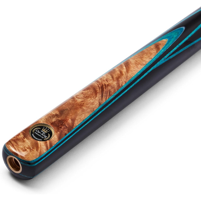 Cue-King Premier 300: Більярдний кий для снукеру, ручної роботи, 144.8 см, 510.3 г, з кейсом, телескопічним подовженням, з мікрофібровим рушником