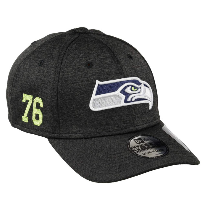 Кепка New Era NFL 39Thirty Seahawks чорна, розмір L-XL