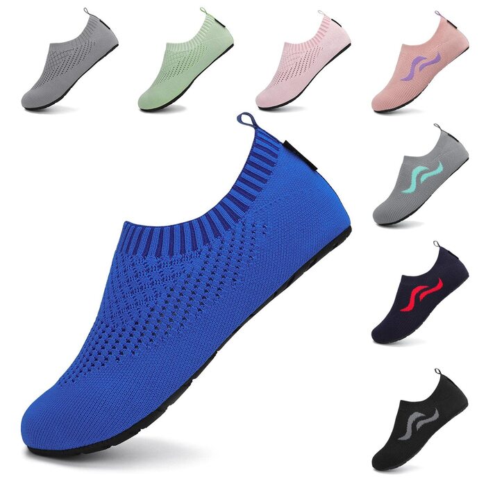 Чоловічі та жіночі аквашузи SAGUARO для плавання та відпочинку на природі, швидковисихаючі, розмір 37-47 EU (46/47 EU, Saphir)