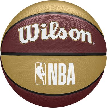 Баскетбольний м'яч Wilson NBA Team Tribute, розмір 7, коричневий