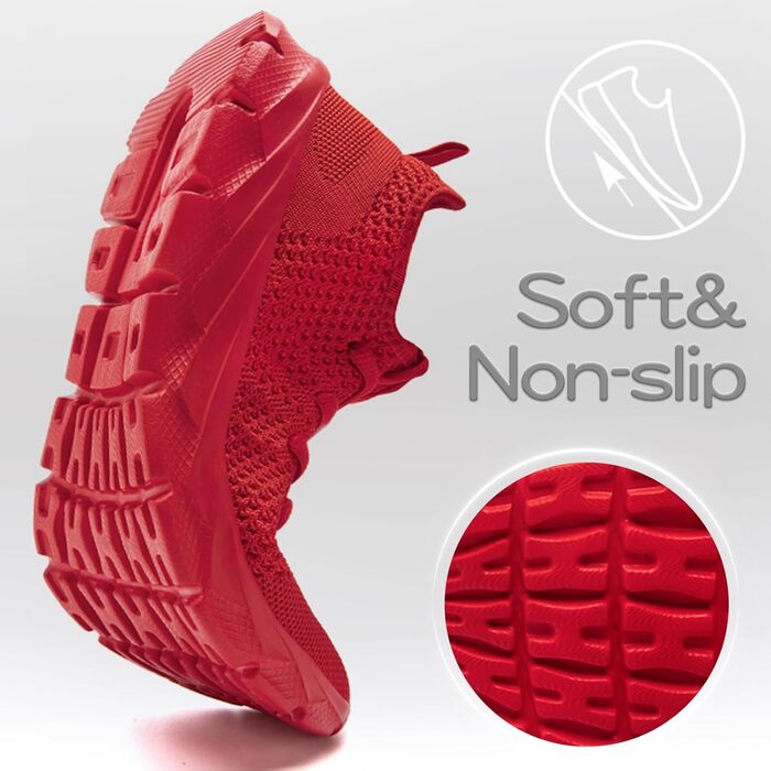 Кросівки для бігу ZGPWZWL для чоловіків, спортивні, легкі літні (41 EU, червоні)