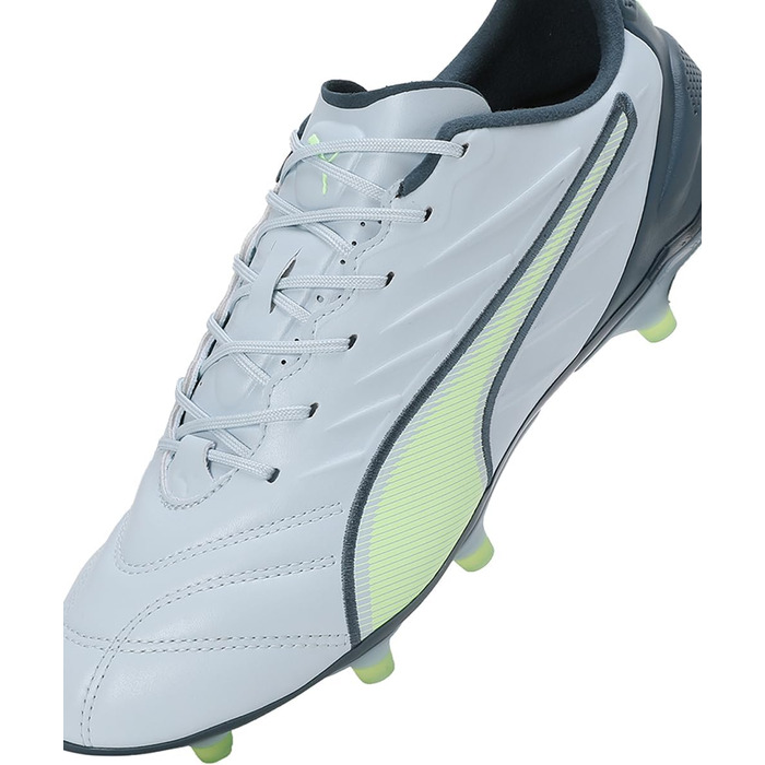 Кросівки для футболу PUMA King Pro Fg/Ag, 42.5 EU, Frosted Dew Fizzy Apple Gray Skies