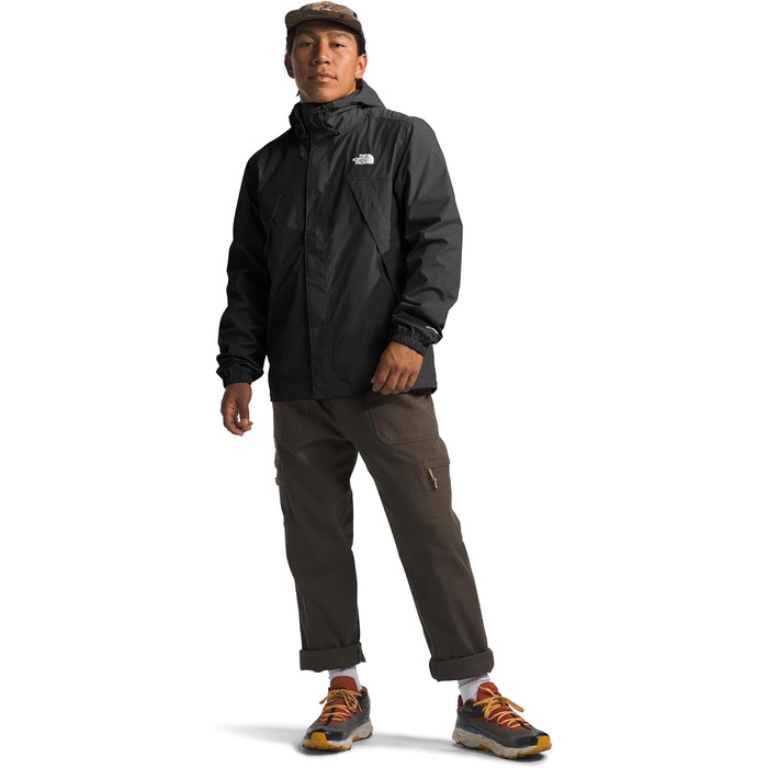 Жіноча куртка The North Face Antora 2025 Smoked Pearl/TNF Black, розмір L