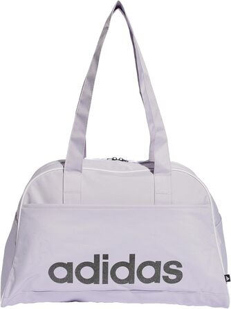 Сумка для боулінгу adidas Linear Essentials жіноча, сріблясто-чорна, універсальний розмір