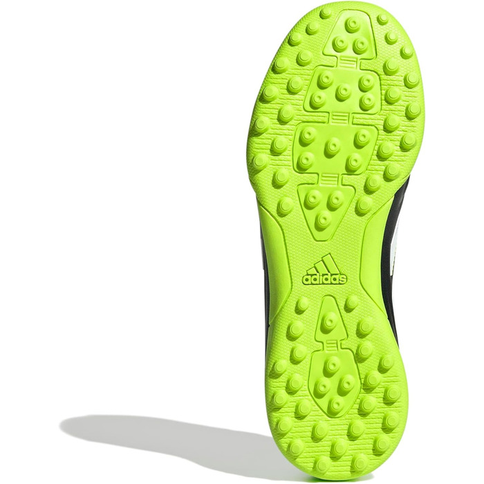 Дитячі футбольні бутси Adidas Copa Pure III League Turf для футболу, розмір 33 EU, чорний, білий, лимонний, унісекс