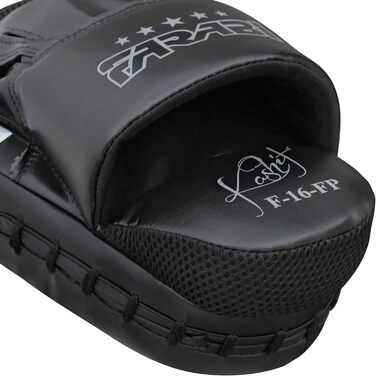 Боксерські мішені Farabi Sports Box Pratzen - чорні боксерські подушки для ударів, Муай Тай, тренування