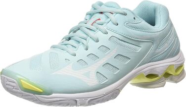 Волейбольне взуття Mizuno Wave Voltage Unisex, 44.5 EU, Clearwater, білий колір
