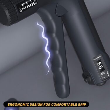 Тренування хватки Handkraft: регульований тренажер для рук та пальців з лічильником, 2 режими