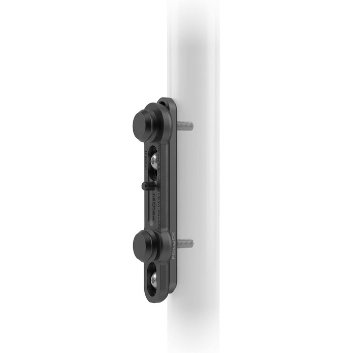 Пляшка для води Fidlock Twist 600 мл, алюмінієва, прозора з чорним з'єднувачем, стандартний розмір