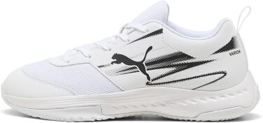 Дитячі кросівки PUMA Varion Li Jr для залу (38 EU, білий/чорний)