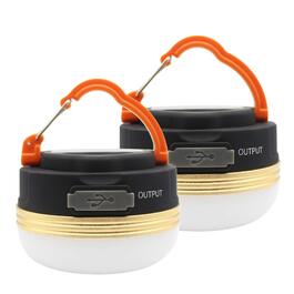 Кемпінгові ліхтарі Mostop 2 шт. LED, USB, водонепроникні, 3 режими, Power Bank, для кемпінгу, пікніків, туризму та надзвичайних ситуацій