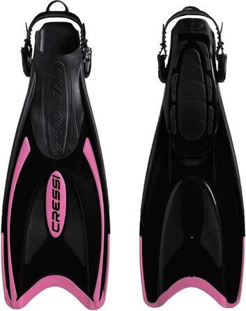 Ласти Cressi KID 29/32 Schwarz/Rosa дитячі, чорно-рожеві