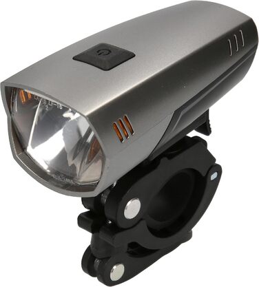 Велофара Windmeile: комплект передньої та задньої велофари з USB, LED OSRAM, 35 Lux, IPX5, сертифікат StVZO, для електровелосипедів та педал-електровелосипедів